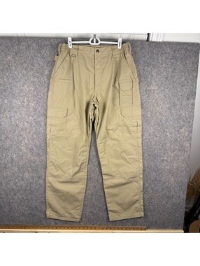5.11 Tactical Taclite Pro Ripstop Cargo Pants 74273 Khaki Tan Men 34 x 32 057